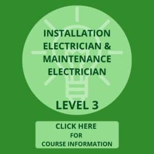Installation Electrician and Maintenance Electrician Level 3 Apprentice Course Logo