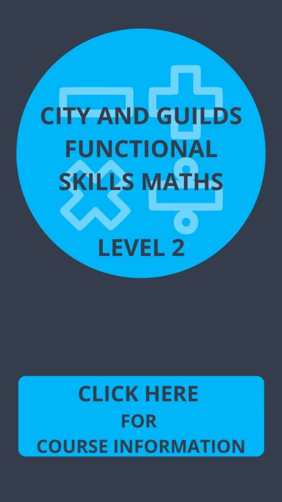 Maths Functional Skills Course Banner